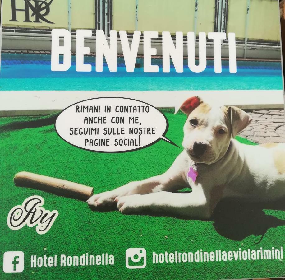 Hotel Rondinella E Viola Rimini Buitenkant foto